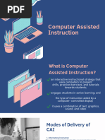 Computer Assisted Instruction - by Celzehmae Bagongon