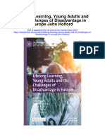Download Lifelong Learning Young Adults And The Challenges Of Disadvantage In Europe John Holford full chapter