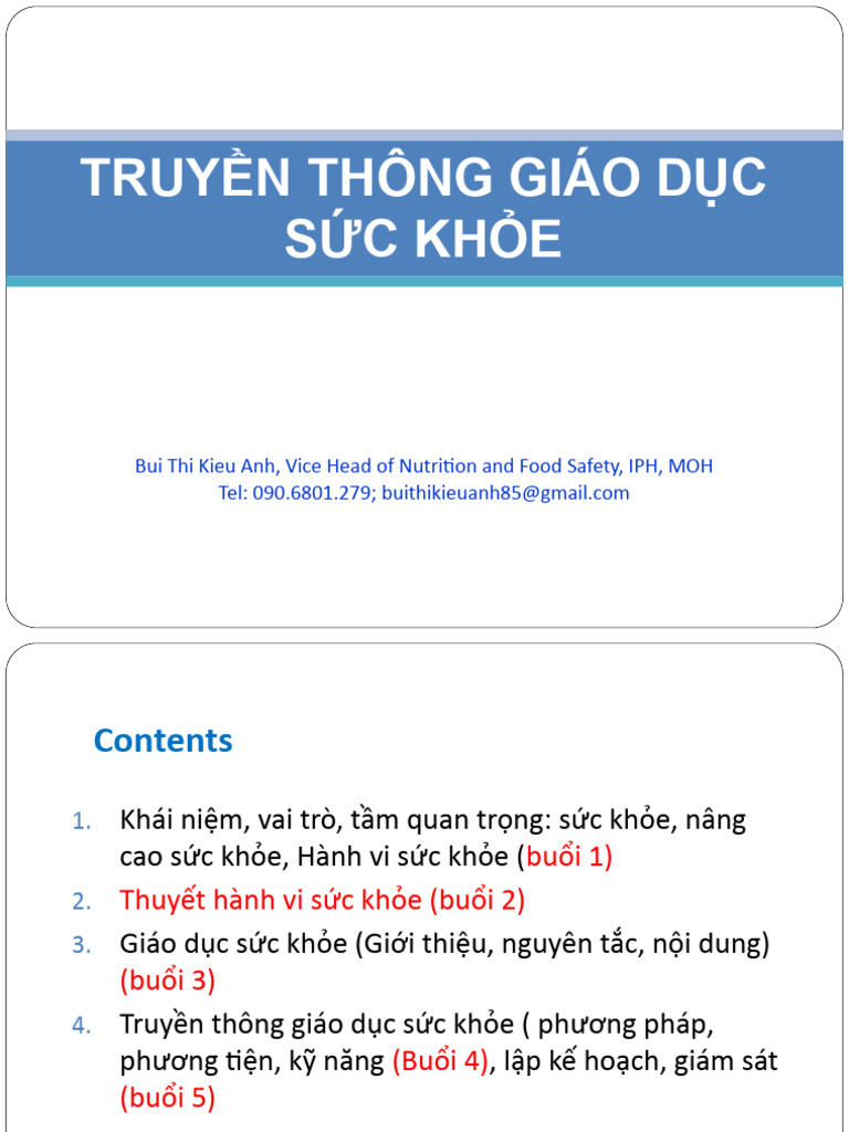 Buoi 2 TTGDSK | PDF