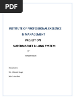 Supermarket-Billing-System-major Project