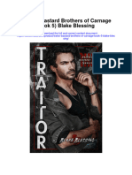 Traitor Bastard Brothers of Carnage Book 5 Blake Blessing All Chapter