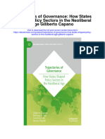 Download Trajectories Of Governance How States Shaped Policy Sectors In The Neoliberal Age Giliberto Capano all chapter