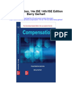 Compensation 14E Ise 14Th Ise Edition Barry Gerhart Full Chapter