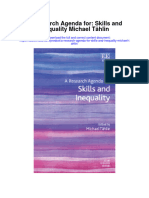 A Research Agenda For Skills and Inequality Michael Tahlin Full Chapter