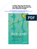 The Art of Sxo Placing Ux Design Methods Into Seo Best Practices 1St Edition Zuzanna Kruger Full Chapter