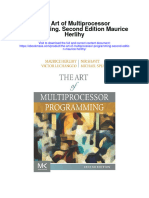 The Art of Multiprocessor Programming Second Edition Maurice Herlihy Full Chapter