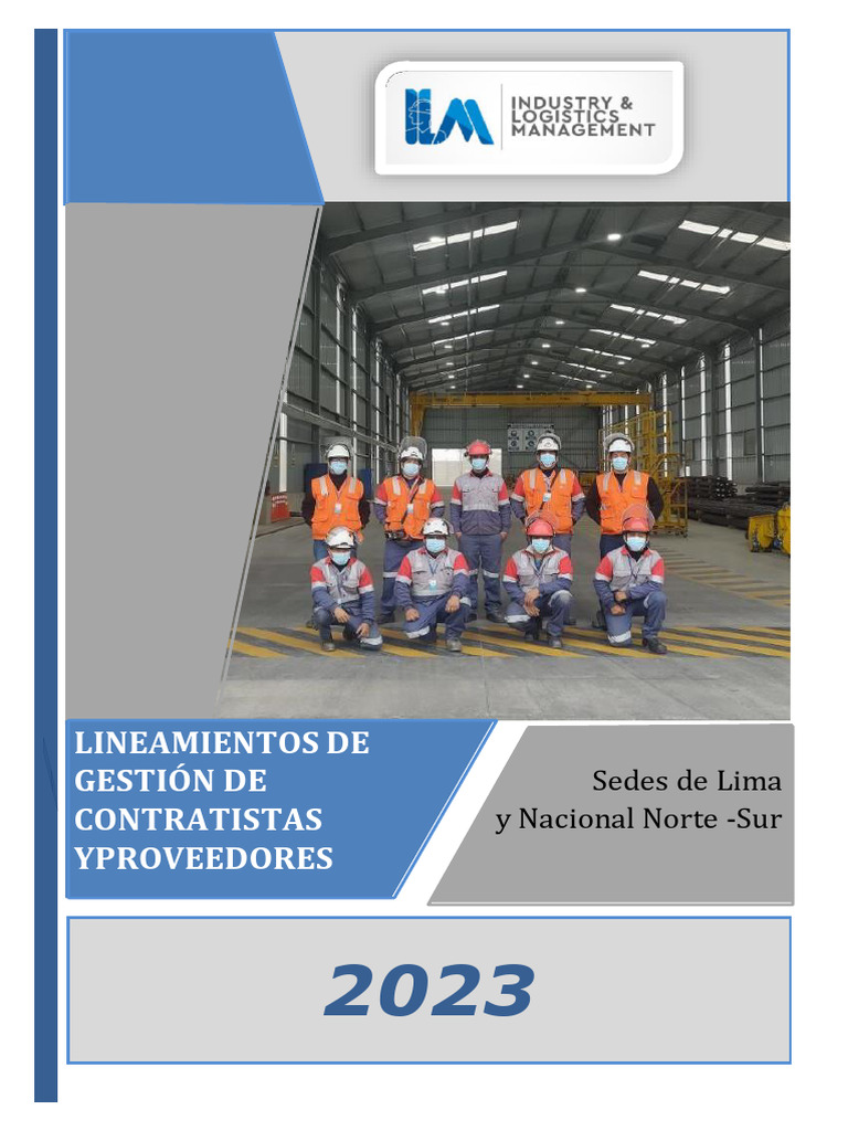 Lineamientos para Gestión de Contratistas | PDF | Business | Seguro