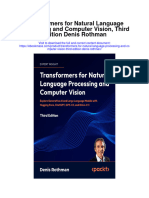Transformers For Natural Language Processing and Computer Vision Third Edition Denis Rothman All Chapter
