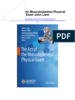 The Art of The Musculoskeletal Physical Exam John Lane Full Chapter