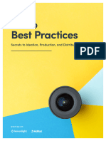 Video Best Practices - Secrets To Ideation - Production - and Distribution