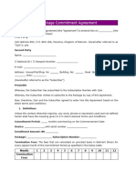 Package Commitment Agreement (English) 17.10.2019