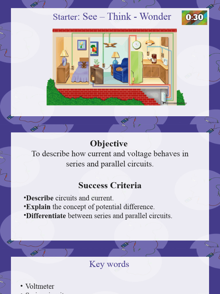 Current Electricity Pdf Voltage Series And Parallel Circuits