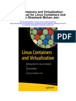 Linux Containers and Virtualization Utilizing Rust For Linux Containers 2Nd Edition Shashank Mohan Jain Full Chapter