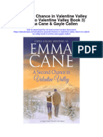 A Second Chance in Valentine Valley Return To Valentine Valley Book 3 Emma Cane Gayle Callen Full Chapter