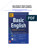 Practice Makes Perfect Basic English Premium Third Edition Julie Lachance All Chapter