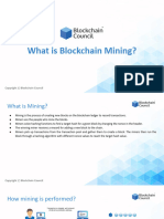 6.1 What is Blockchain Mining