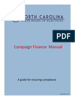 Campaign Finance Manual