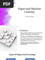 Machine Learning Supervised