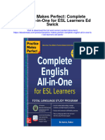 Download Practice Makes Perfect Complete English All In One For Esl Learners Ed Swick all chapter