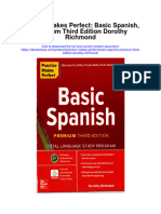 Practice Makes Perfect Basic Spanish Premium Third Edition Dorothy Richmond All Chapter