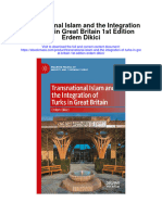 Download Transnational Islam And The Integration Of Turks In Great Britain 1St Edition Erdem Dikici all chapter