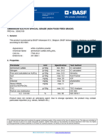 Ammonium Sulfate Special Grade (Non Food Feed Grade) Tds