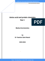 Amino acid and protein chemistry- Part 1 (1) (1)