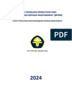 Buku Panduan Pelaksanaan Penelitian DIPA PNB 2024 Revisi