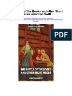 The Battle of The Books and Other Short Pieces Jonathan Swift Full Chapter