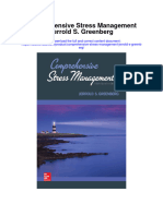 Comprehensive Stress Management Jerrold S Greenberg Full Chapter