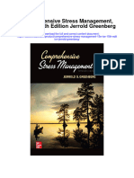Download Comprehensive Stress Management 15E Ise 15Th Edition Jerrold Greenberg full chapter