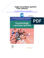 Traumatologie en Pratique Sportive Yves Catonne All Chapter