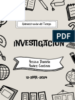 Investigación Adm. Tiempo