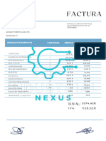 Blue and White Minimalist Client Service Invoice (1)