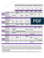 CALENDRIER BAC BLANC REGIONAL 2024 .