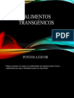 Alimentos Transgénicos