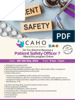 Patient Safety Brochure 4th-5th May 2024