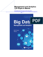 Big Data Management and Analytics Brij B Gupta Mamta Full Chapter