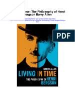 Download Living In Time The Philosophy Of Henri Bergson Barry Allen full chapter