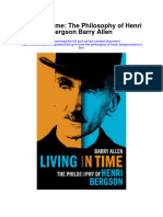 Living in Time The Philosophy of Henri Bergson Barry Allen Full Chapter