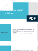Telengana MSME FC Rules