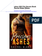 Precious Ashes Hill City Heroes Book 5 Rachel Blake Blake All Chapter