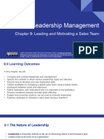 Sales Leadership Management Chapter 9