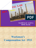 Workmen's Compensation Act 1923