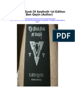 Download The Black Book Of Azathoth 1St Edition S Ben Qayin Author full chapter