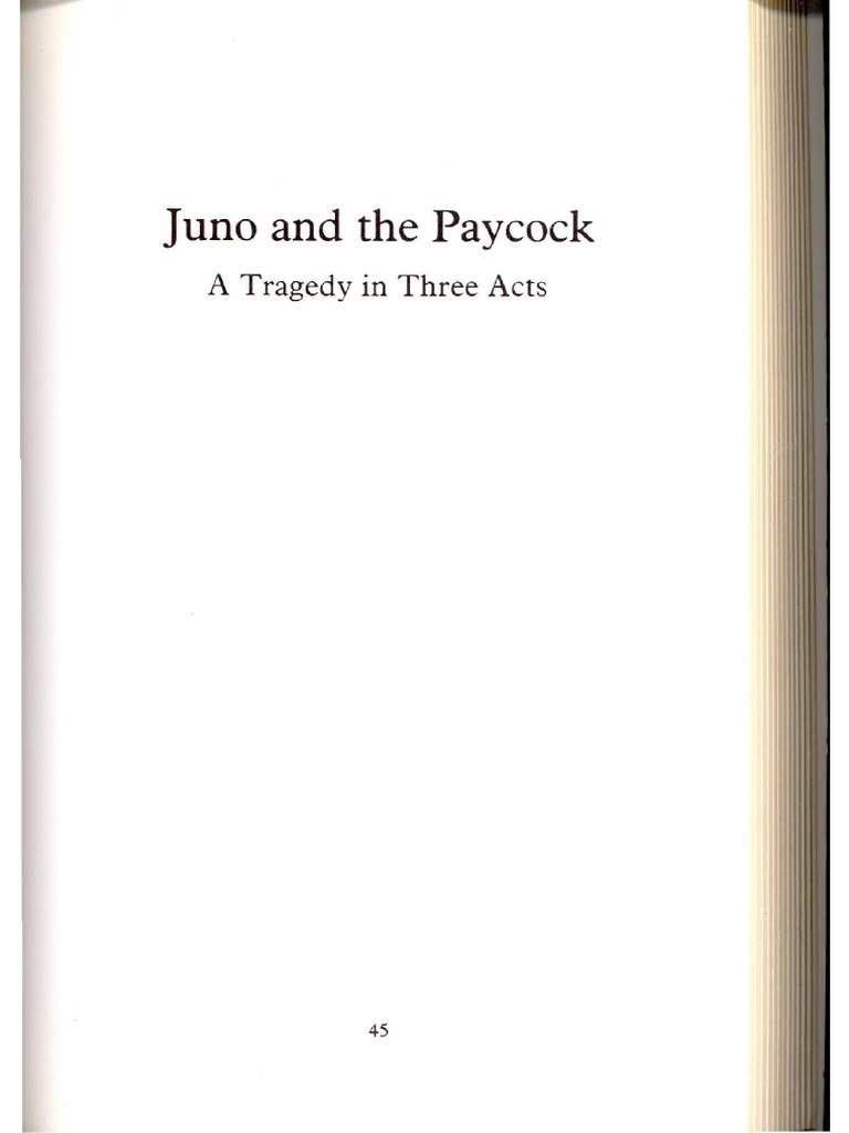 Juno and the Paycock PDF
