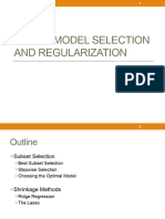 Linear Model Lasso