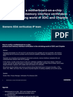 Webinar How To Verify A Motherboard On A Chip Protocol and Memory Interface Verification Gallan
