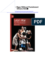 Lolas War Rape Without Punishment Olivera Simic Full Chapter