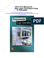 Logixpro PLC Manual For Programmable Logic Controllers Frank D Petruzella Full Chapter